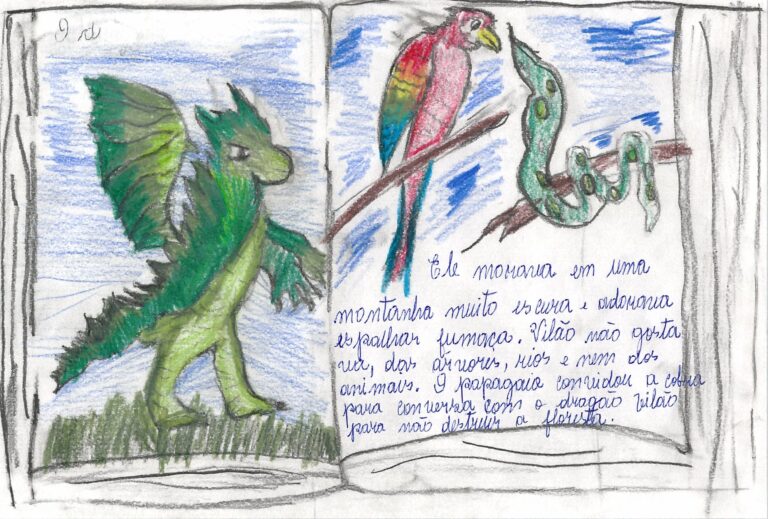 Desenho de João Arthur dos Santos Farias